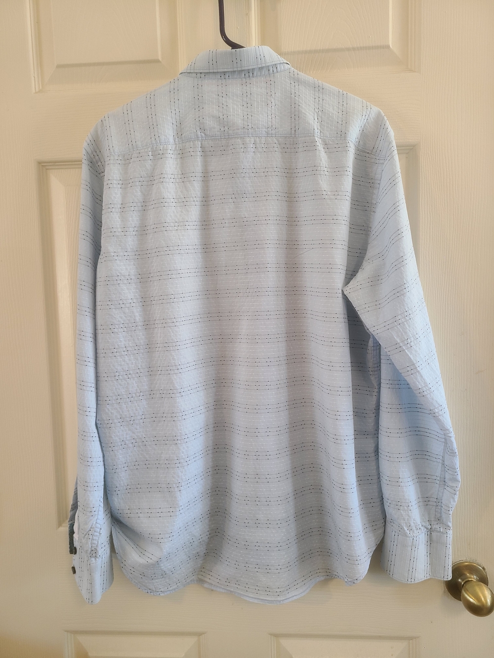 Robert Graham Light Blue Men’s Button-Down Shirt Size XL Classic Fit - Picture 3 of 11